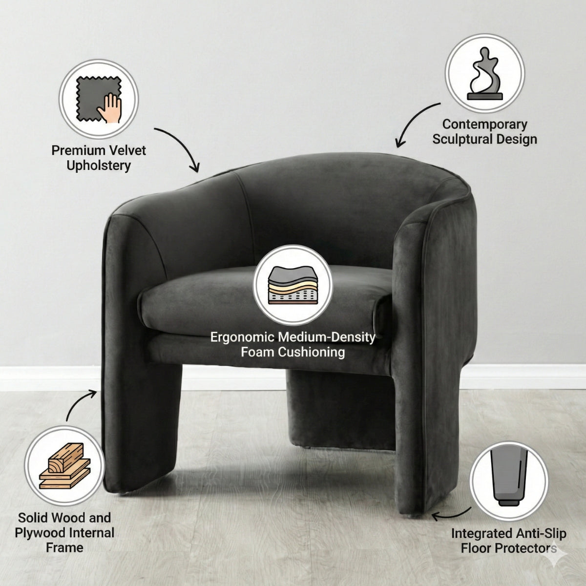 Asther Armchair