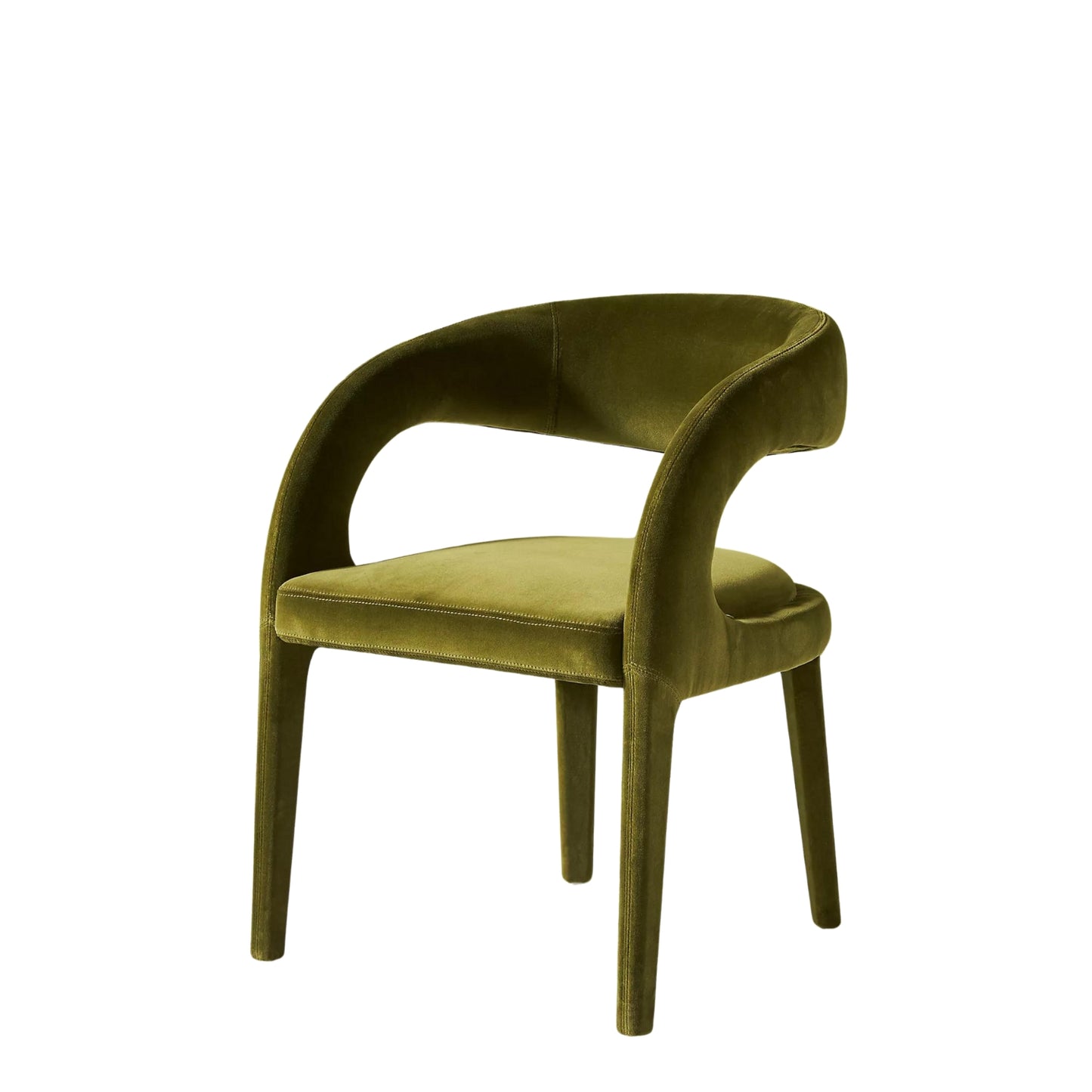Imani Velvet Dining Chair (Artichoke) - Set of 2