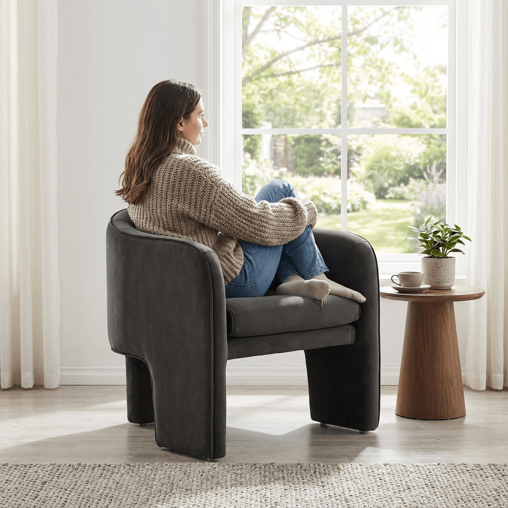 Asther Armchair - Kingsman Furnitures