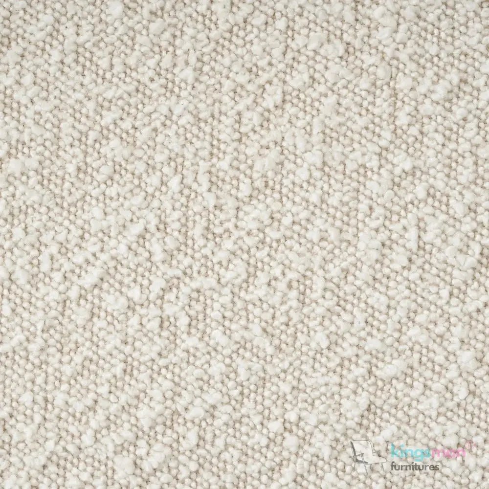 Asther Cream Bouclé Armchair – Contemporary Design with Plush Comfort and Elegant Texture - Kingsman Furnitures