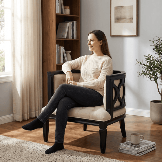 Coco Tufted Armchair - Kingsman Furnitures