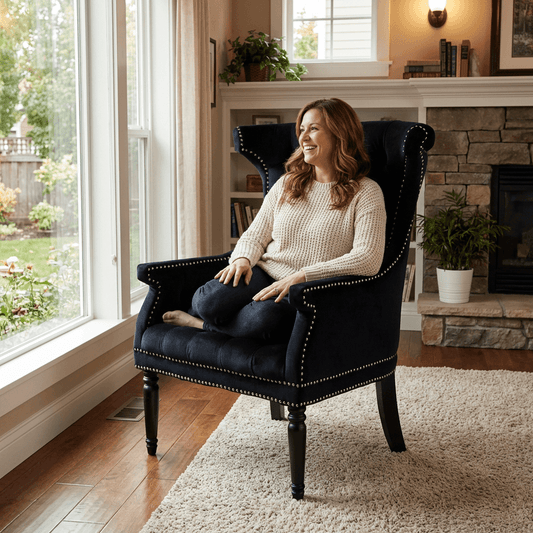 Drako Wingback Armchair - Kingsman Furnitures