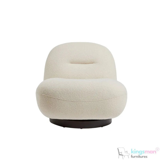 Otis Swivel 360 Degree Luxury Accent Chair - Modern Design - Kingsman Furnitures