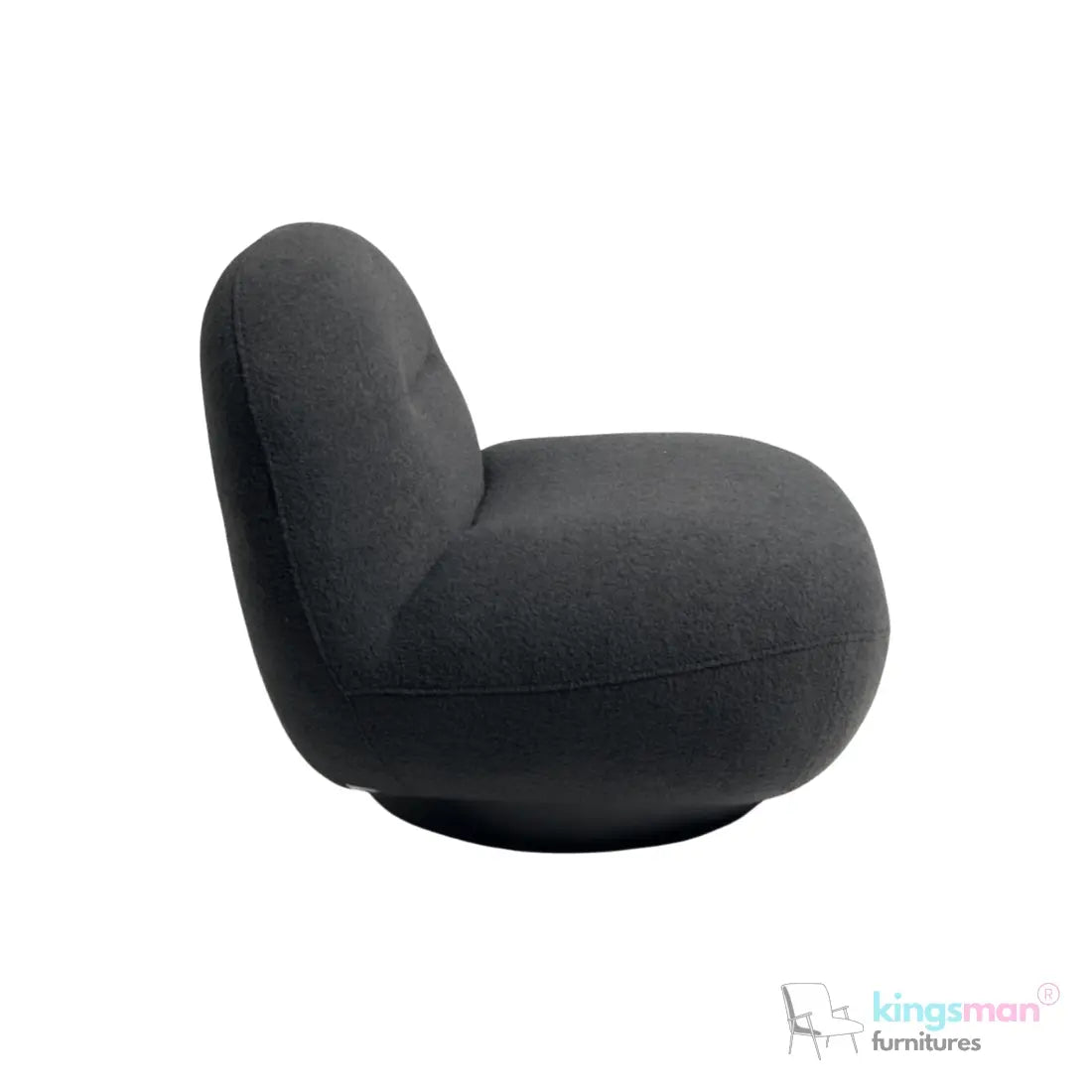 Otis Swivel 360 Degree Luxury Accent Chair - Modern Design - Kingsman Furnitures
