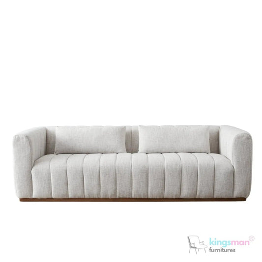 Storme 3 Seater Sofa | Classic Tuxedo Design - Kingsman Furnitures
