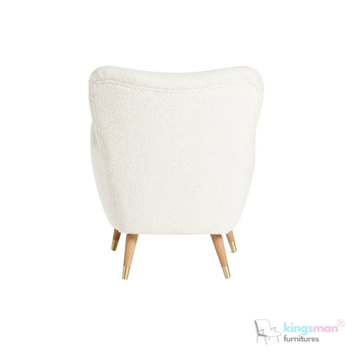 Wills Wing Arm Chair - Stylish Seating Option - Kingsman Furnitures