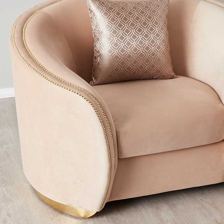 Harries Lounge Chair - Velvet