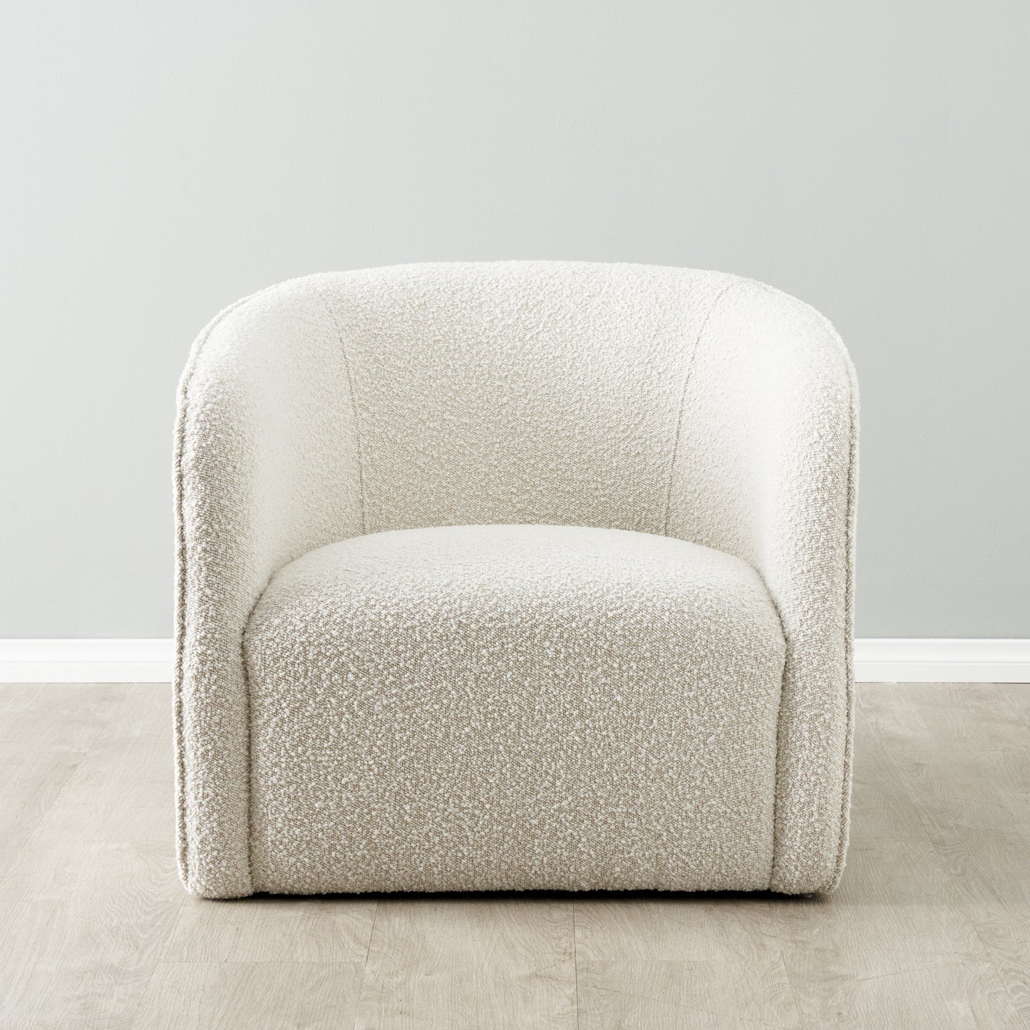 Andy Cream Boucle Arm Chair