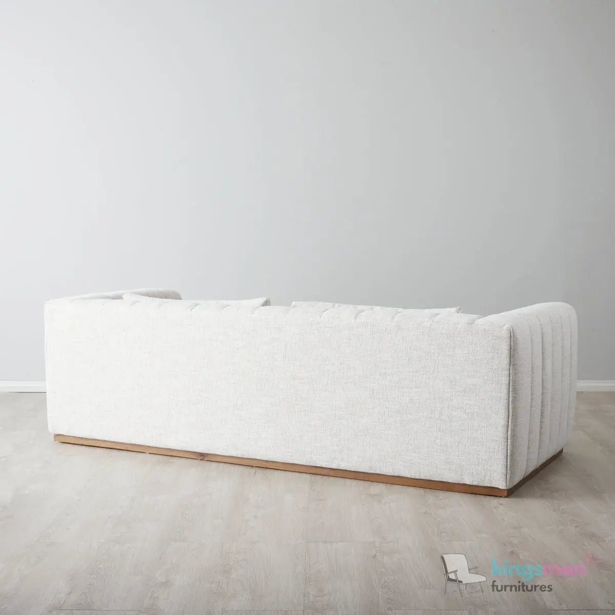 Storme 3 Seater Sofa | Classic Tuxedo Design - Kingsman Furnitures