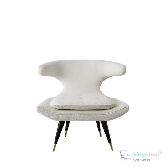 Tarrington Woven Fabric Tufted Accent Chair - Stylish Design - Kingsman Furnitures