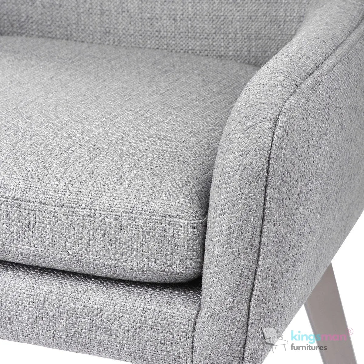 Twisted Swivel Accent Chair - Kingsman Furnitures