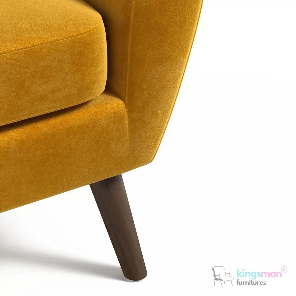 Wills Wing Arm Chair - Stylish Seating Option - Kingsman Furnitures
