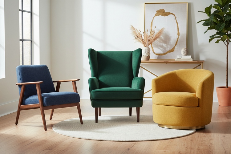 Accent & Lounge Chairs - Kingsman Furnitures