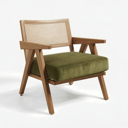 Abel Rattan Accent Arm Chair