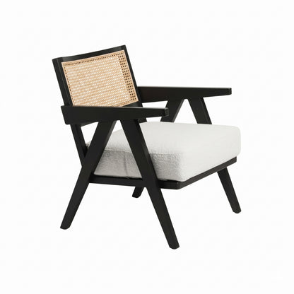 Abel Rattan Accent Arm Chair
