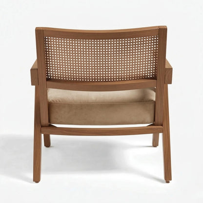 Abel Rattan Accent Arm Chair