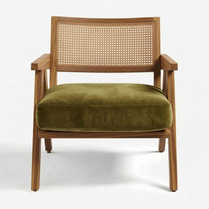 Abel Rattan Accent Arm Chair