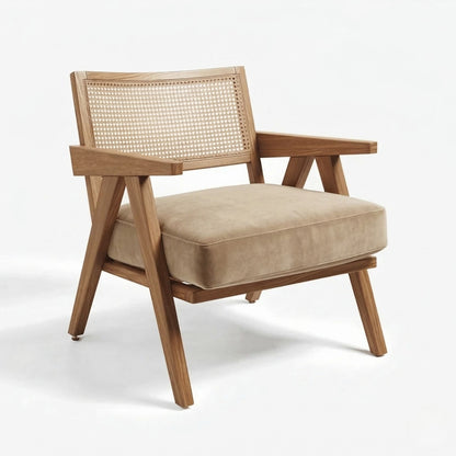 Abel Rattan Accent Arm Chair