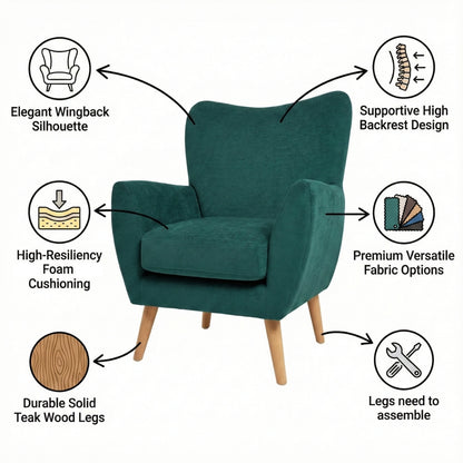Wills Wing Arm Chair