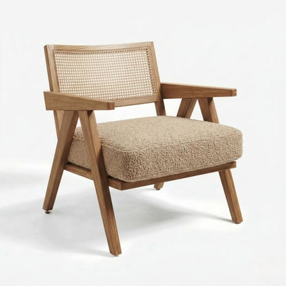Abel Rattan Accent Arm Chair