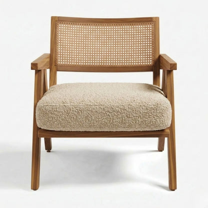 Abel Rattan Accent Arm Chair