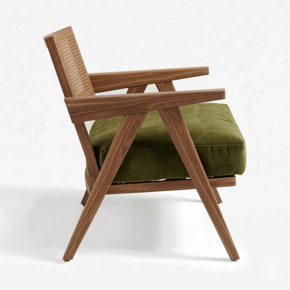 Abel Rattan Accent Arm Chair