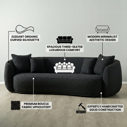 Everbe Luxe 3 Seater Sofa