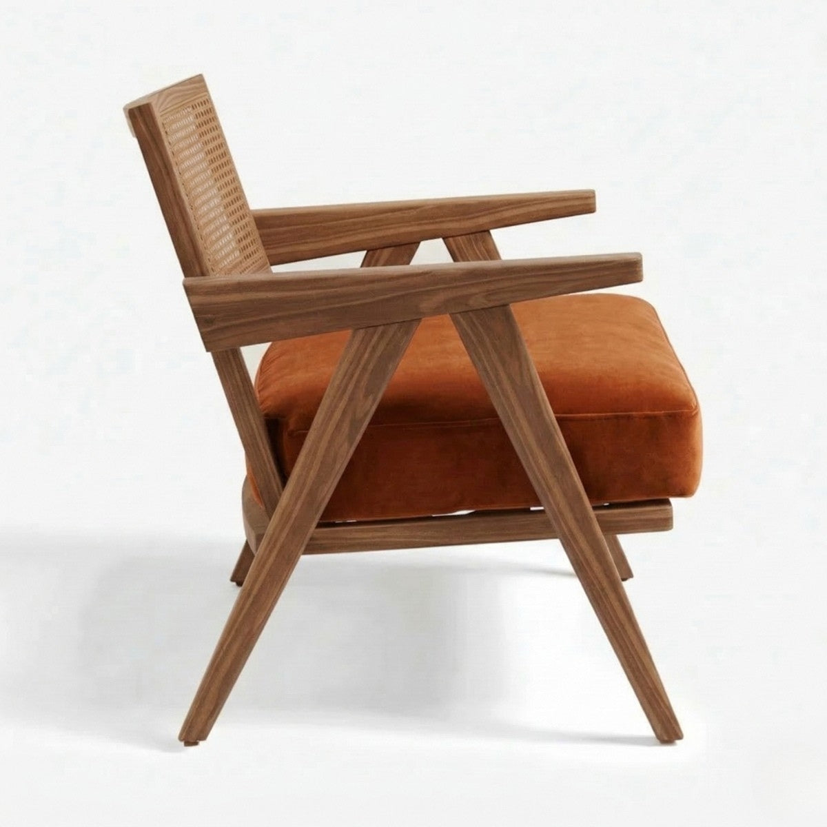 Abel Rattan Accent Arm Chair