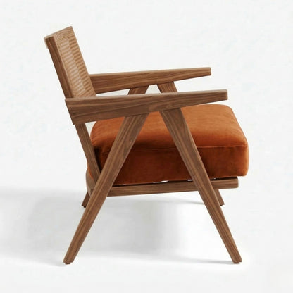 Abel Rattan Accent Arm Chair