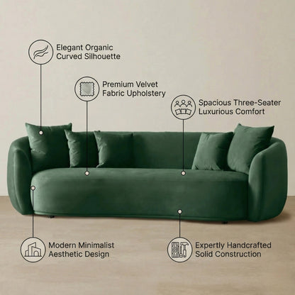 Everbe Luxe 3 Seater Sofa