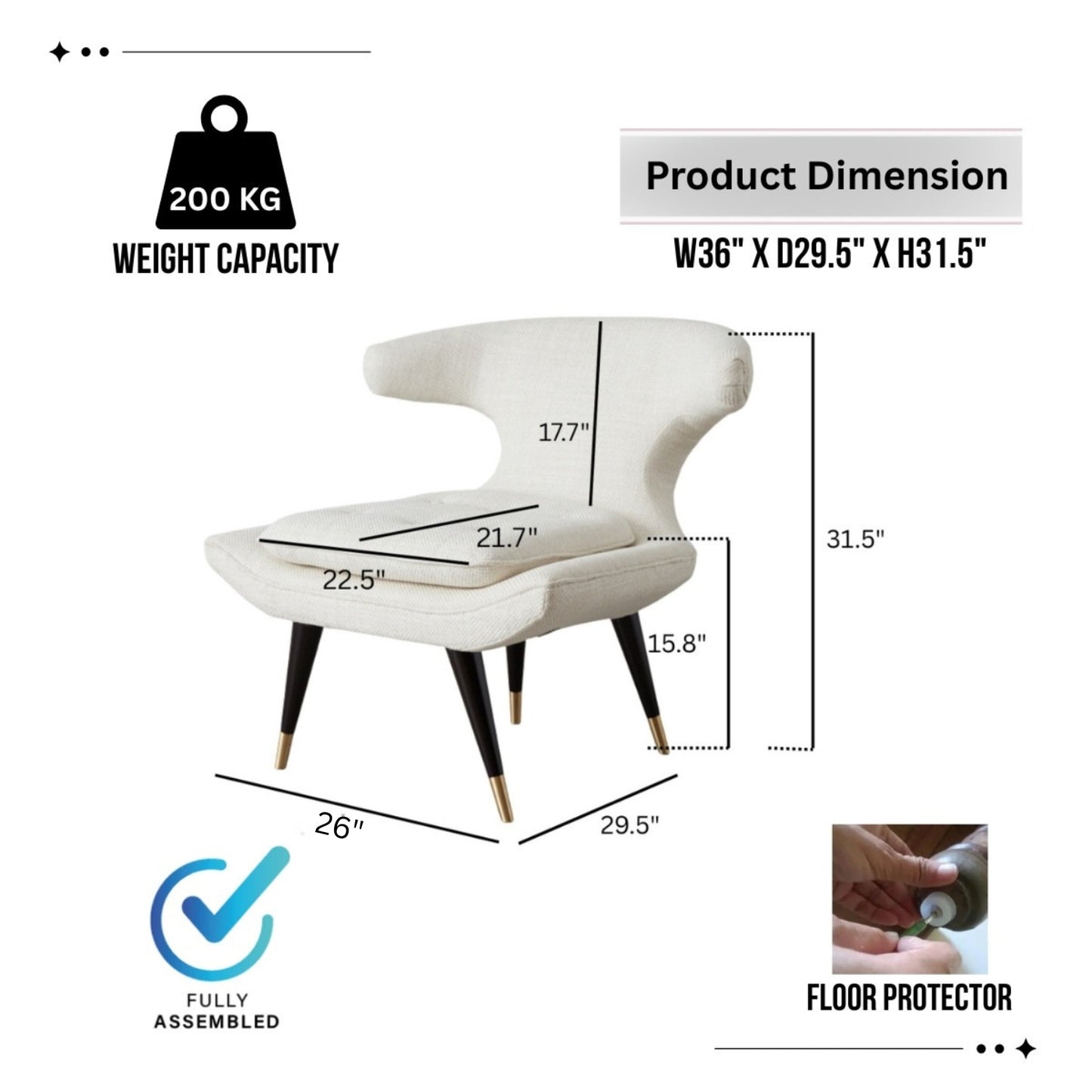 Tarrington Tufted Accent Chair