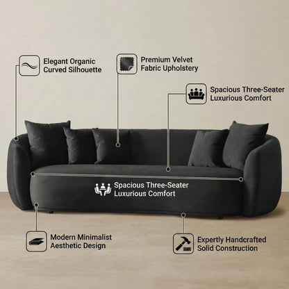 Everbe Luxe 3 Seater Sofa