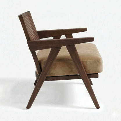 Abel Rattan Accent Arm Chair