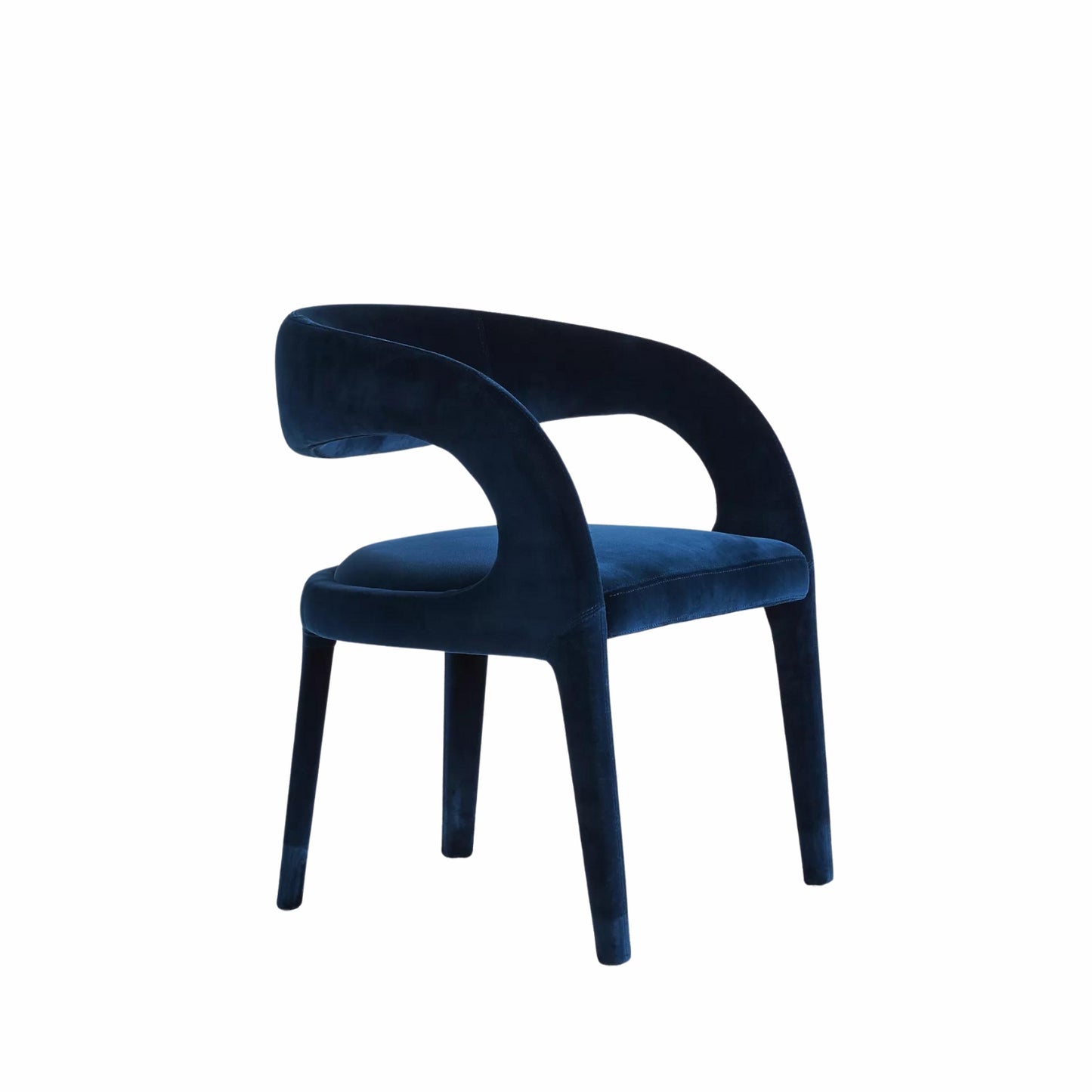 Imani Velvet Dining Chair (Estate Blue) - Set of 2