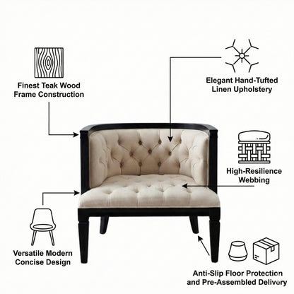 Coco Tufted Armchair