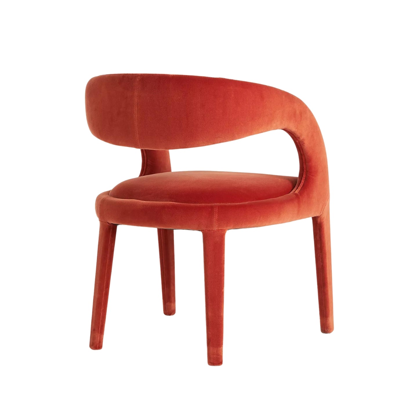 Imani Velvet Dining Chair (Spice) - Set of 2