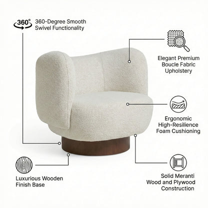 Nova Swivel Accent Chair