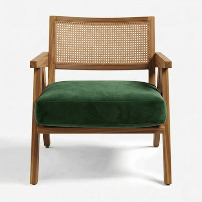 Abel Rattan Accent Arm Chair