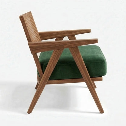 Abel Rattan Accent Arm Chair