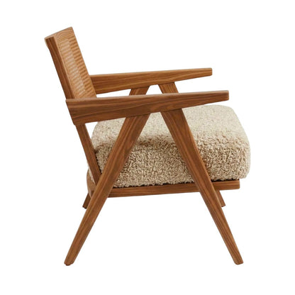 Abel Rattan Accent Arm Chair