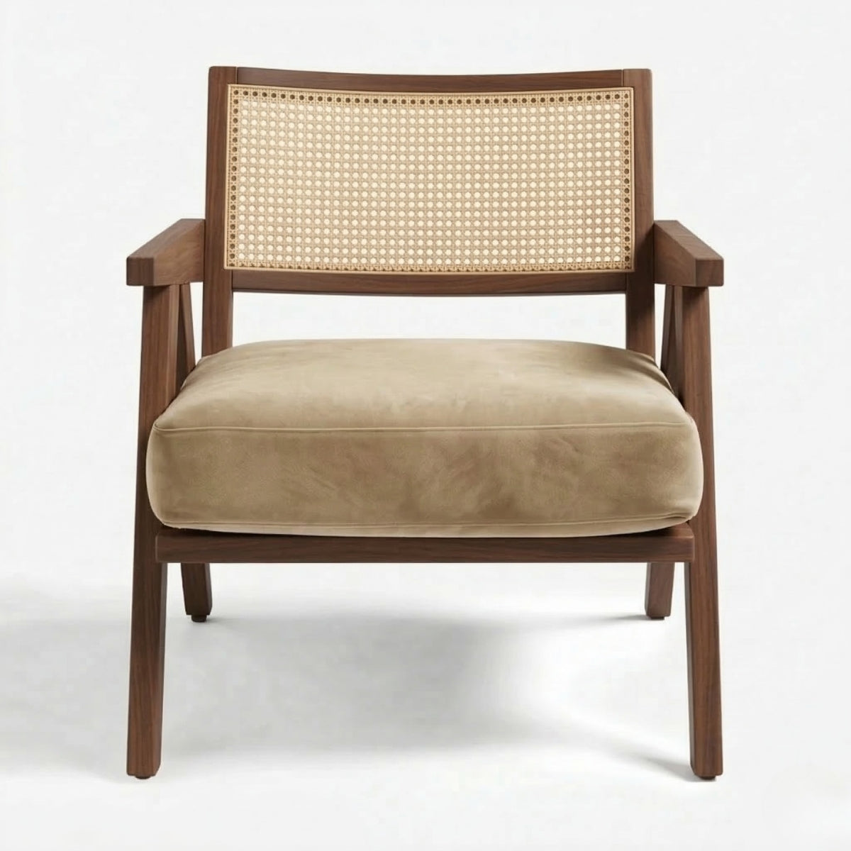 Abel Rattan Accent Arm Chair