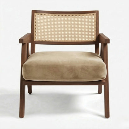 Abel Rattan Accent Arm Chair