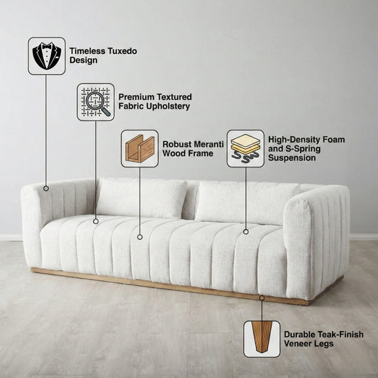 Storme 3 Seater Sofa