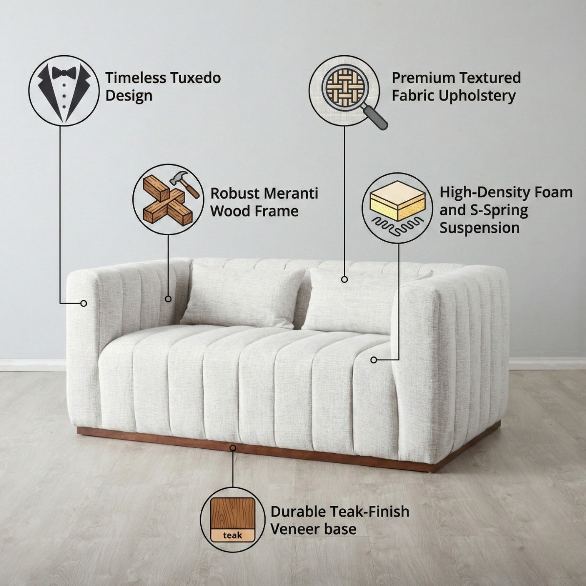 Storme 2-Seater Sofa