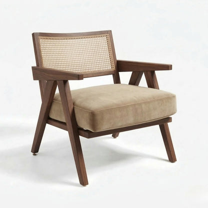 Abel Rattan Accent Arm Chair