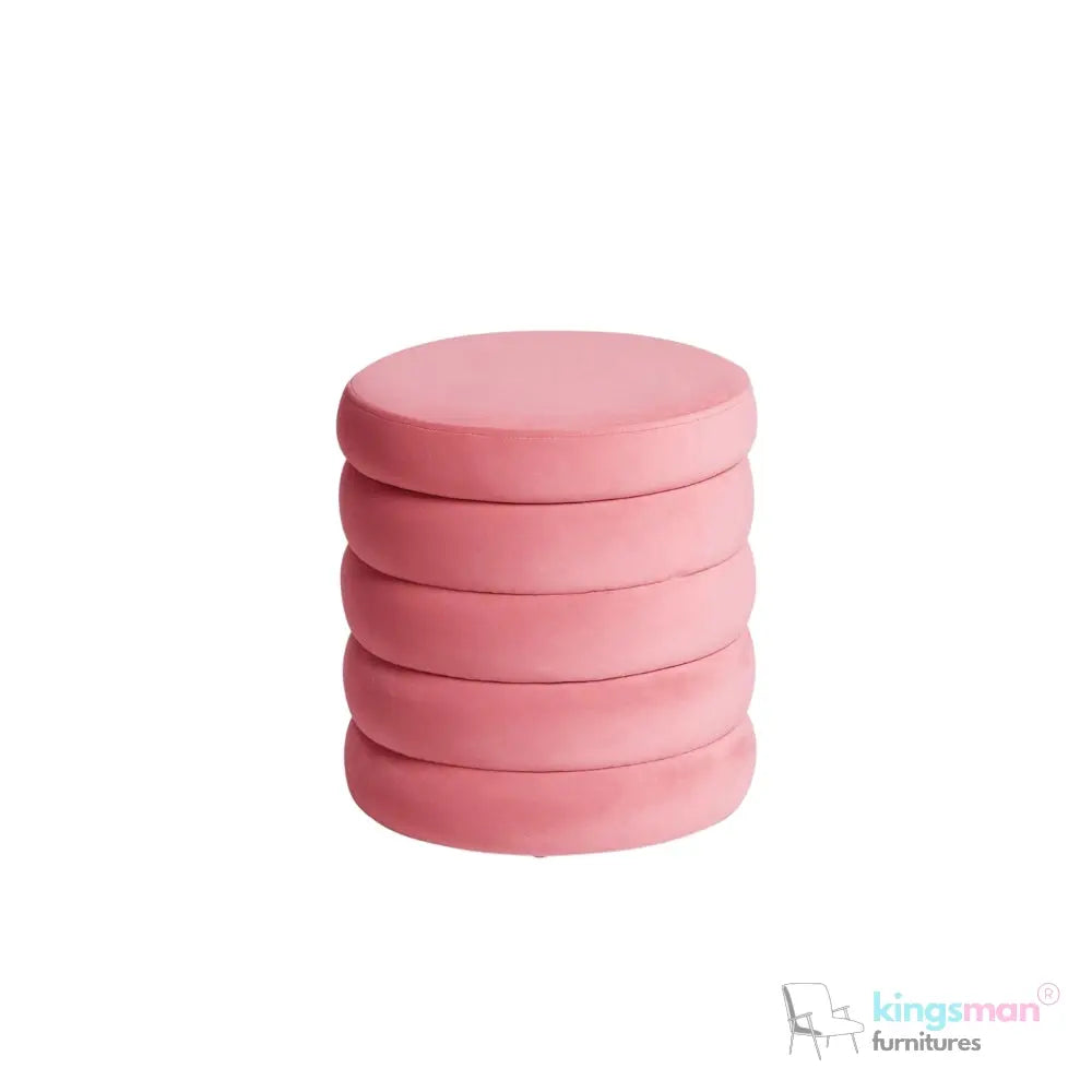 Stella Ribbed Storage Sability - Plush Velvet and Bouclé Upholstered Sability with Hidden Storage | Versatile Home Décor Kingsman Furnitures