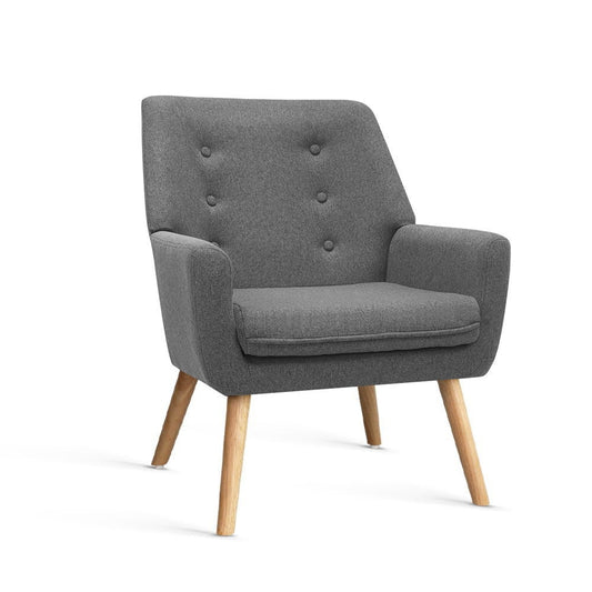 Acme Dark Grey Modern Arm Chair