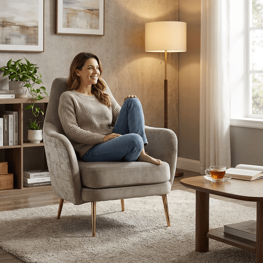 Anaya Armchair - Kingsman Furnitures