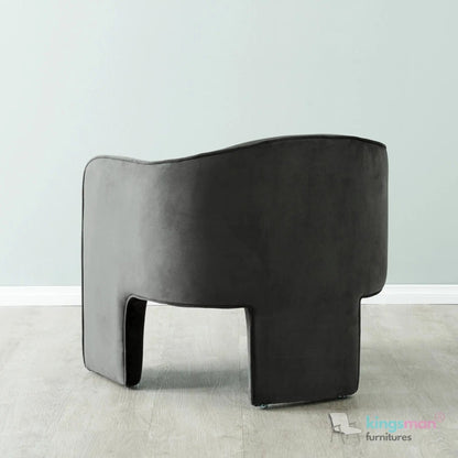 Asther Cream Bouclé Armchair – Contemporary Design with Plush Comfort and Elegant Texture - Kingsman Furnitures