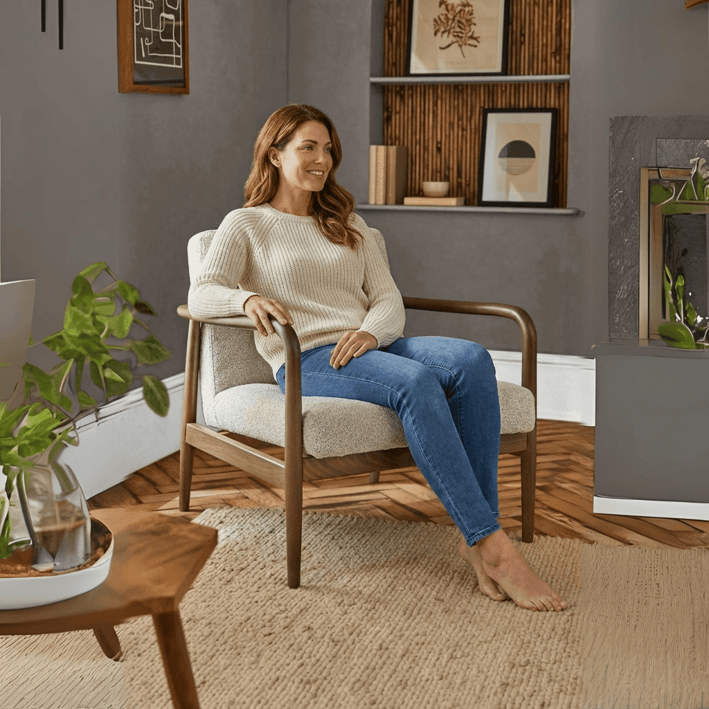 Benett Tufted Accent Armchair - Kingsman Furnitures